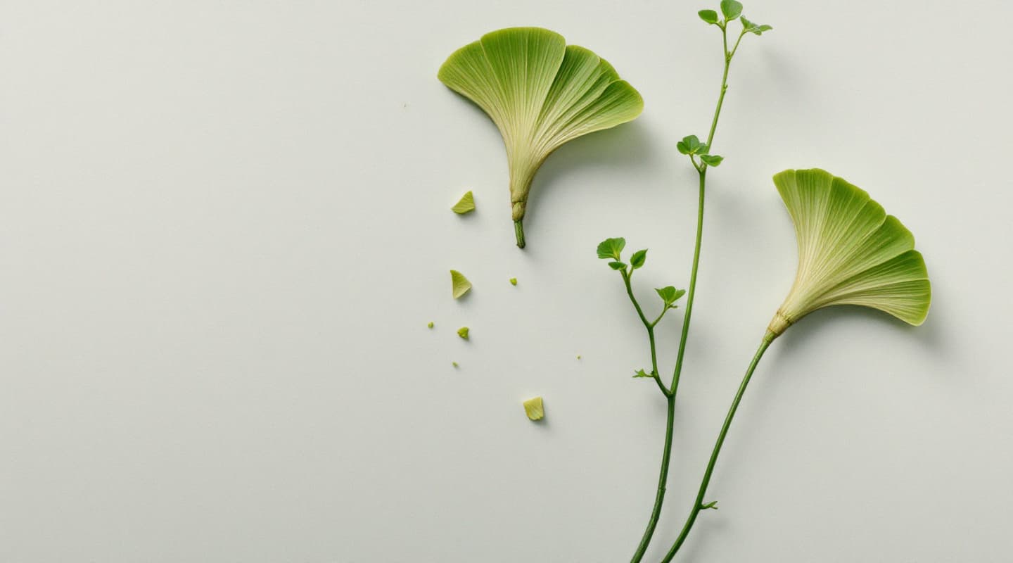 Ginkgo Biloba — bitkinin doğal görünümü