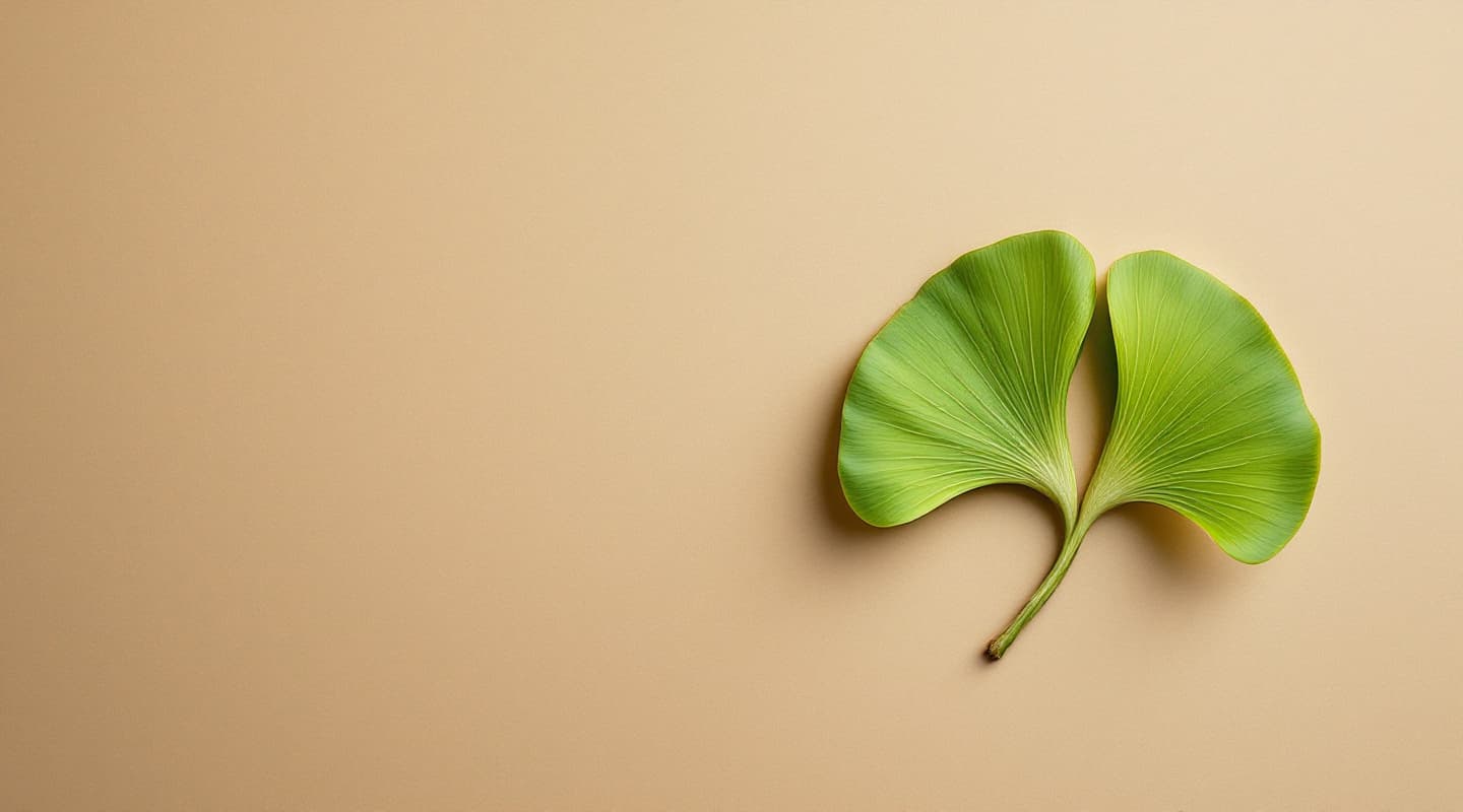 Ginkgo Biloba — bitkinin doğal görünümü